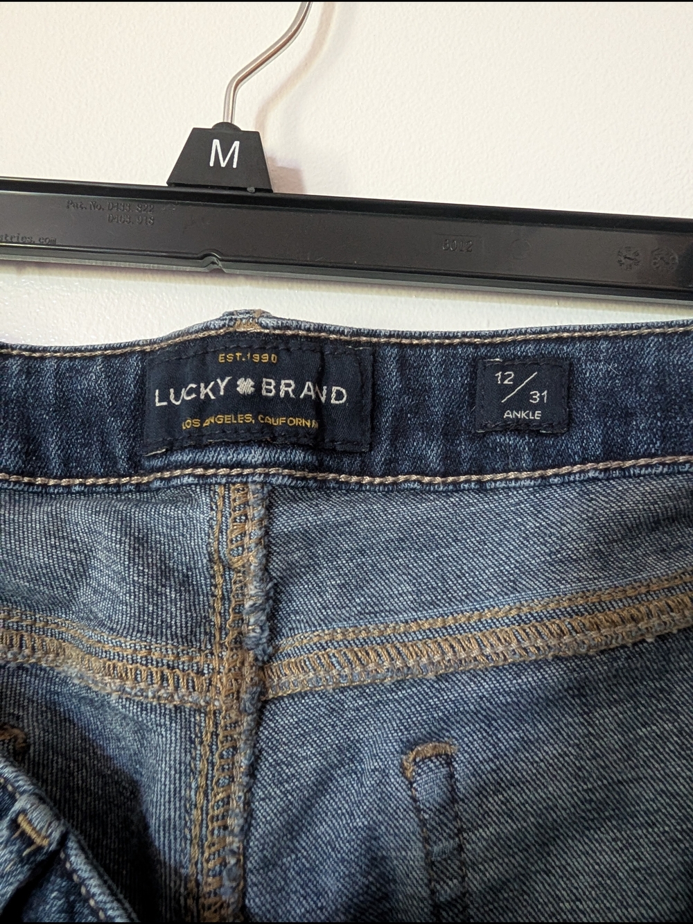 Lucky Brand Women's Slim Straight Blue Ankle Jeans
